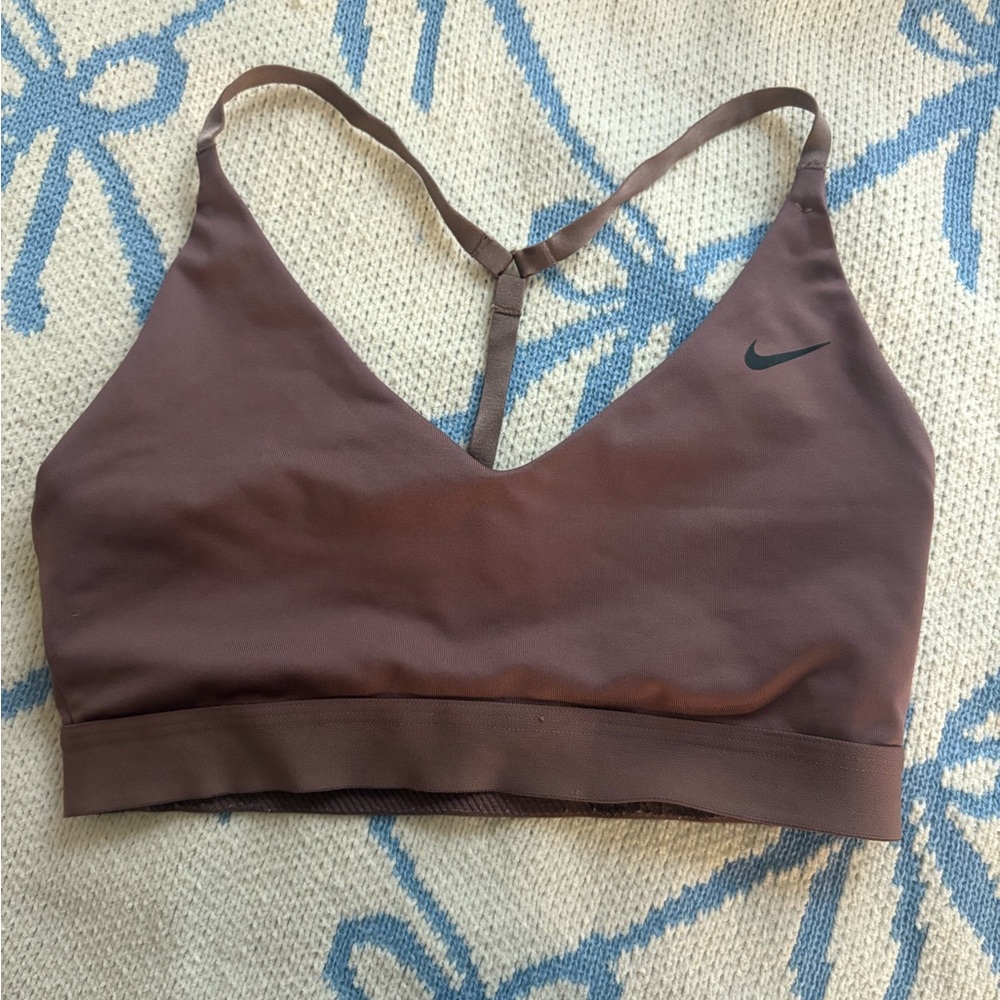 Nike Brown T-Back Sports Bra